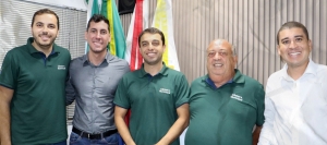 Mesa Diretora recebe Deputado Estadual Lucas Lasmar na Câmara