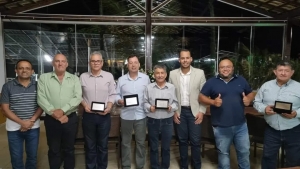 Vereadores participam do evento comemorativo dos 50 anos do Centro Recreativo de Cláudio (CRC)
