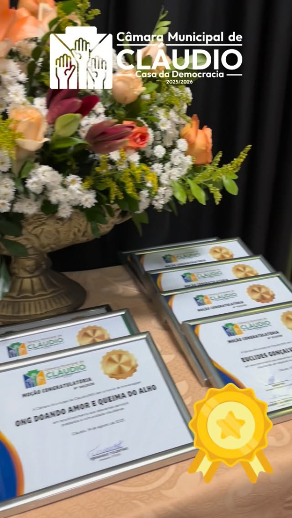 Uma noite de reconhecimento em Cláudio