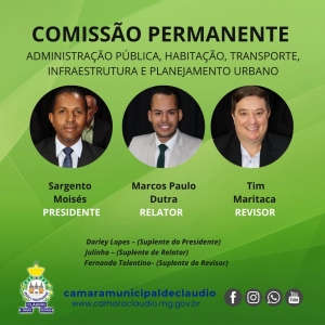 Você sabe o que é e qual a finalidade da Comissão de Administração Pública, Habitação, Transporte, Infraestrutura e Planejamento Urbano?