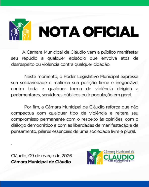 Nota Oficial