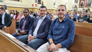 Darley Lopes representa a presidência na posse do novo Bispo Diocesano