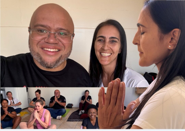 Presidente Simental acompanha atividade promovida pela saúde no Corumbá