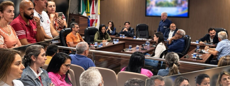 Audiência Pública expõe dúvidas e propostas para o estacionamento rotativo