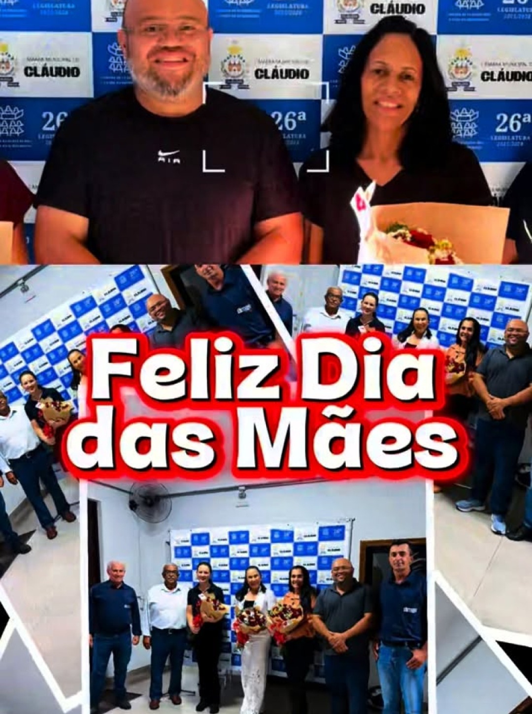 Homenagem as mães servidoras e vereadora da Casa Legislativa